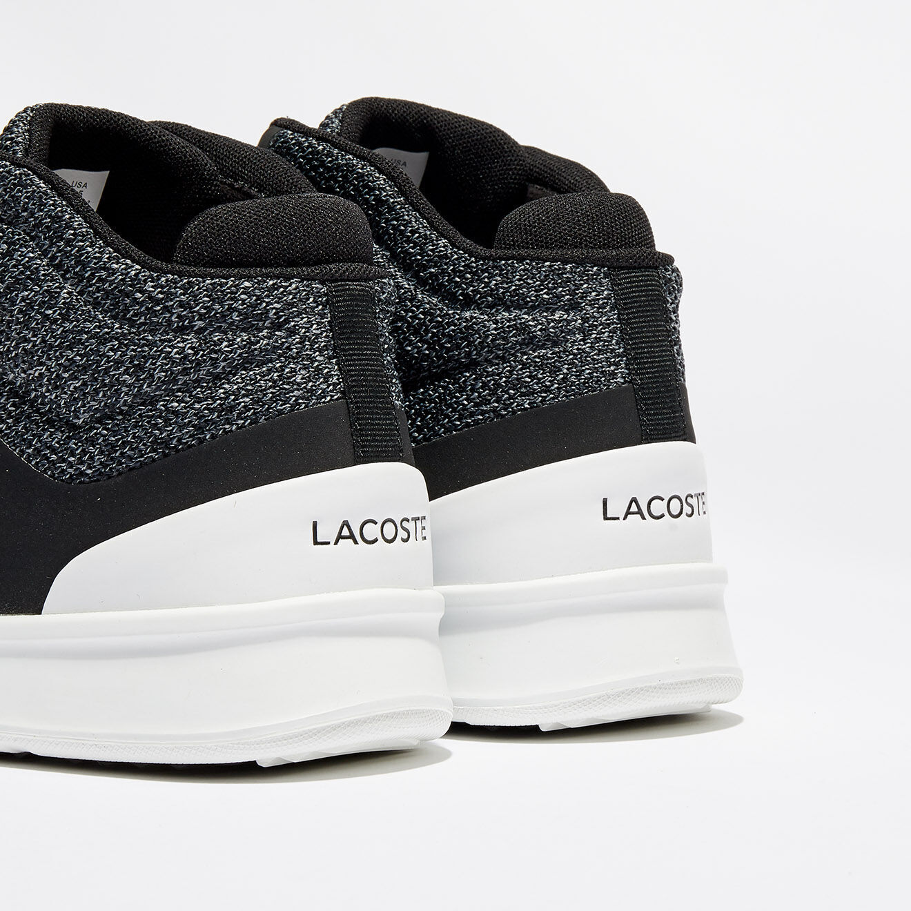 Lacoste Baskets Explorateur Spt Mid 317 2 noir/blanc