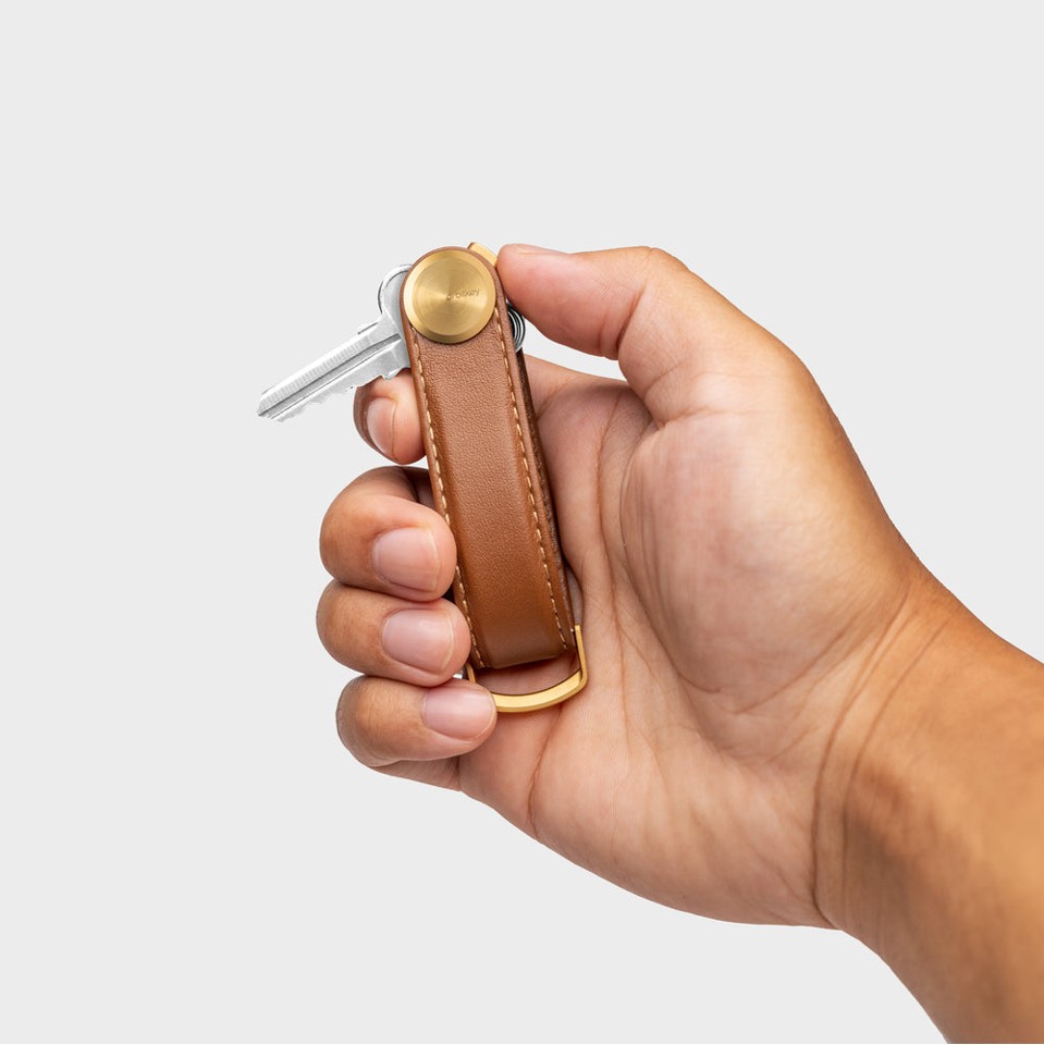 Orbitkey - Key Organiser Pro Leather - Cedar