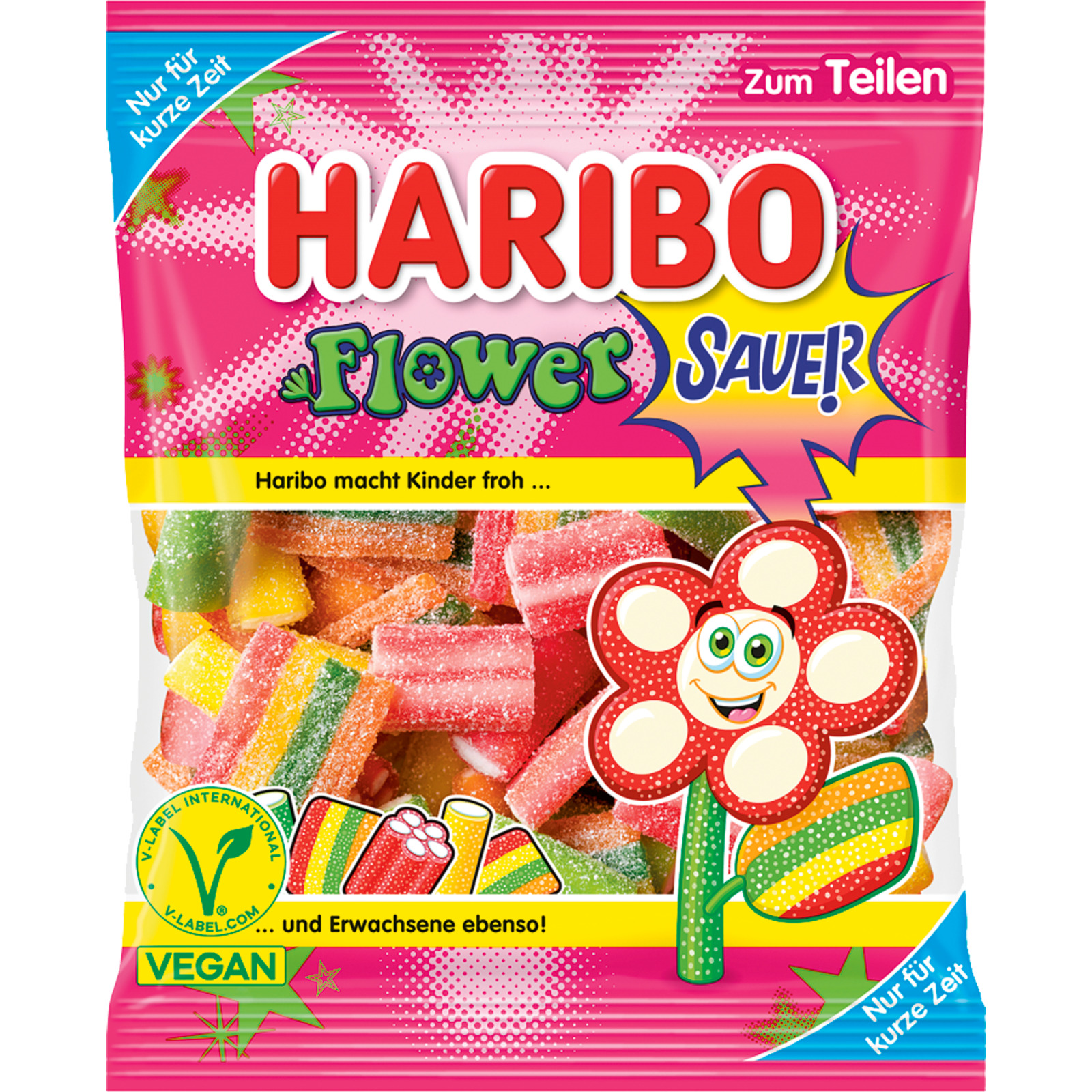 Haribo Flower sauer 160 g