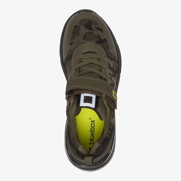 Blue Box jongens sneakers met camouflage print