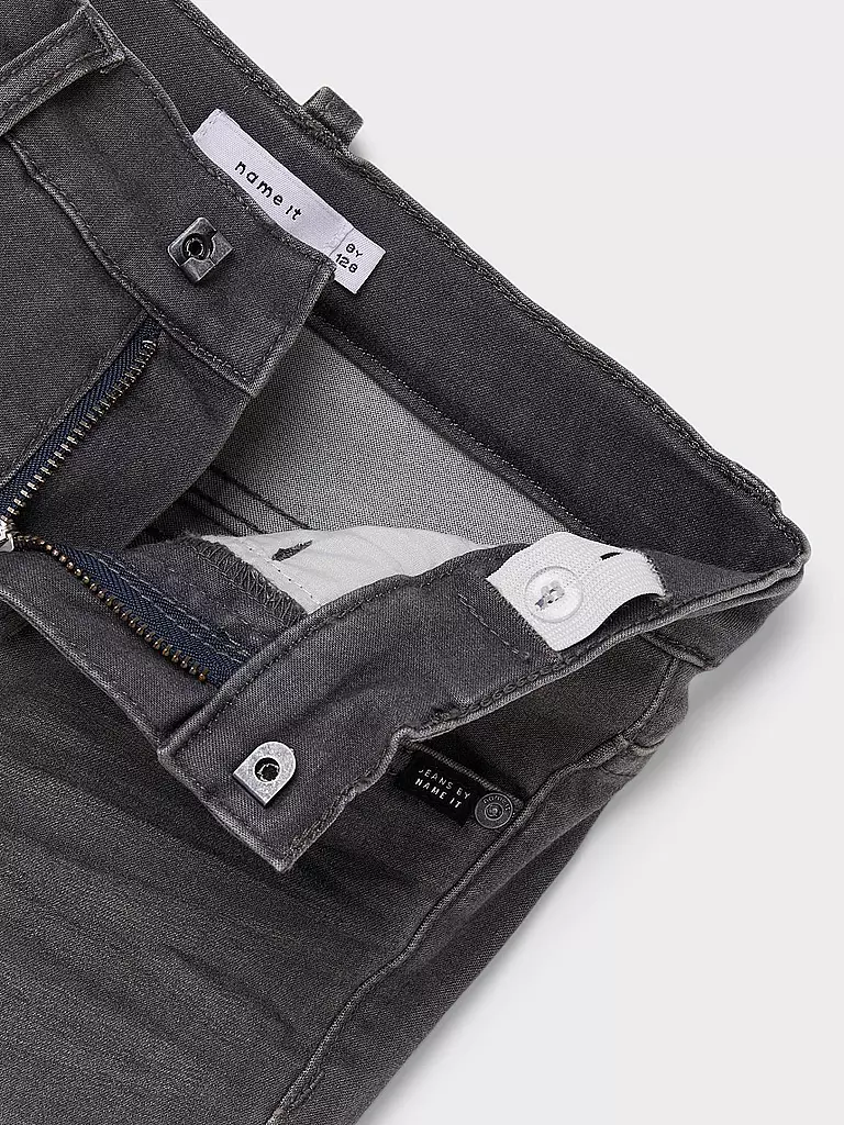 NAME IT Jungen Jeans Slim Fit NKMTHEO  grau
