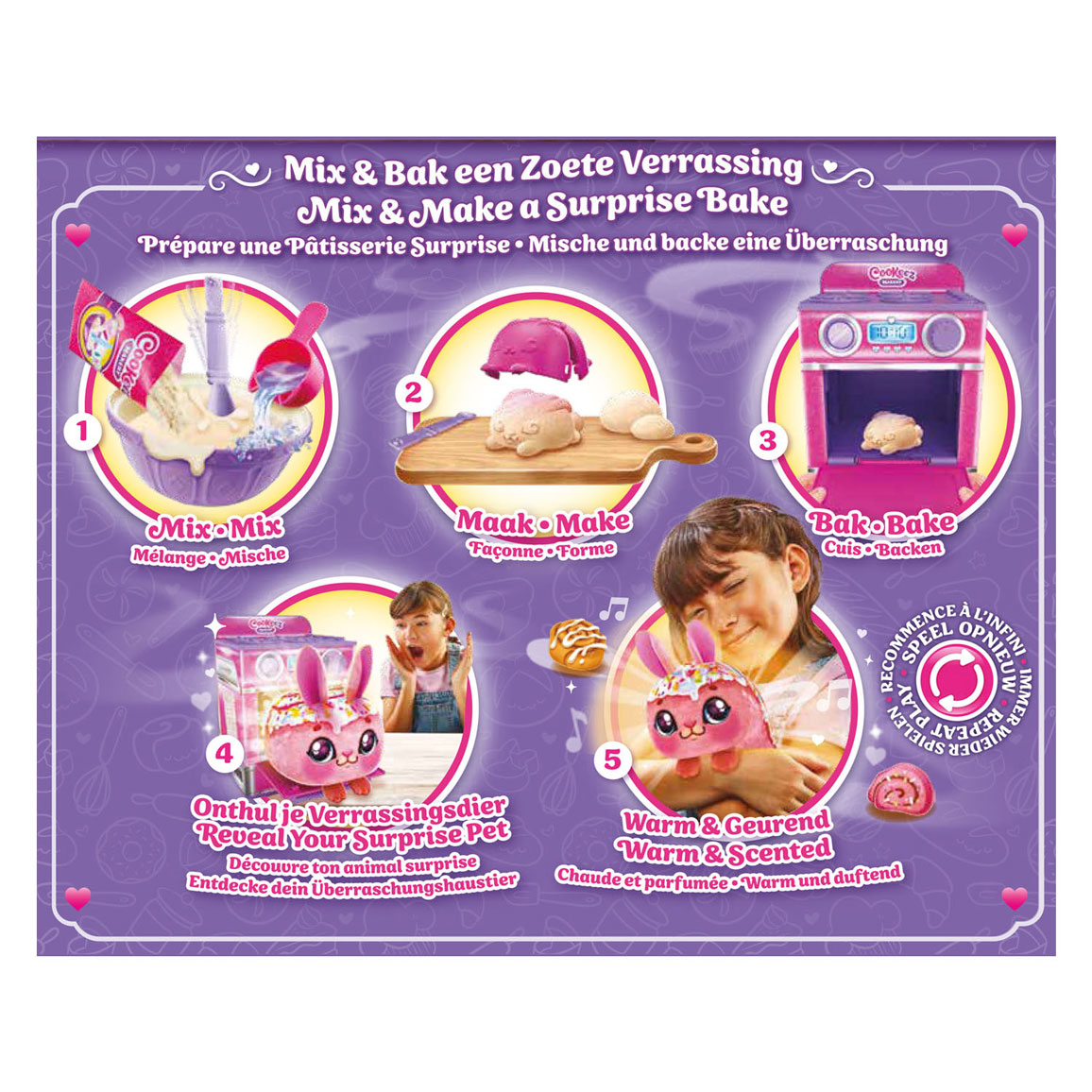 Cookeez Makery Maak je Knuffel Koekjes