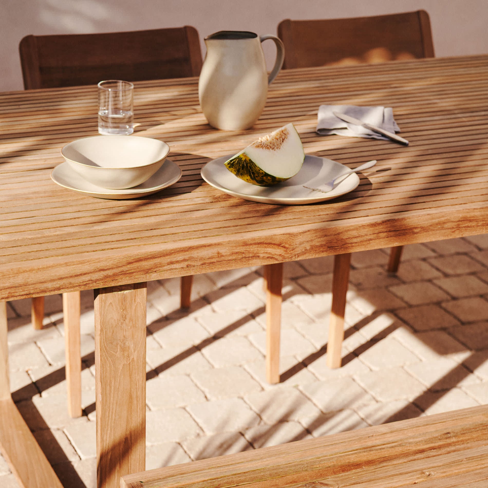 Kave Home Canadell Tuintafel 220 x 100 cm