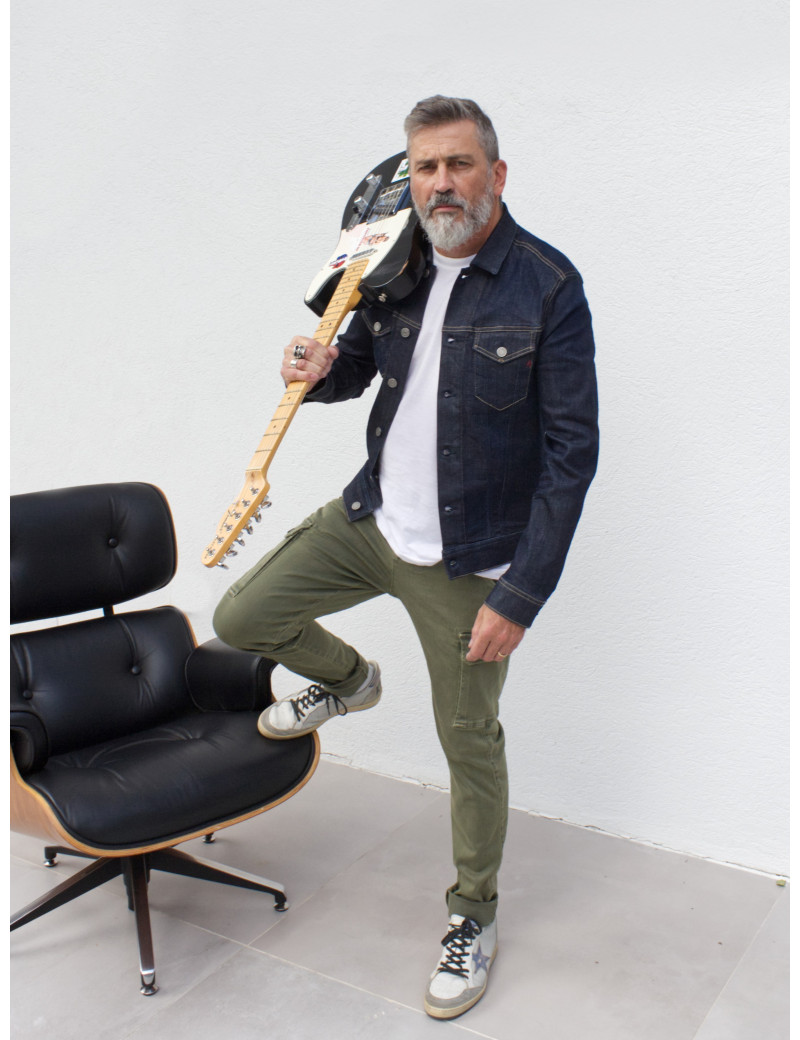 REPLAY JEAN CARGO COUPE SLIM HYPERFLEX