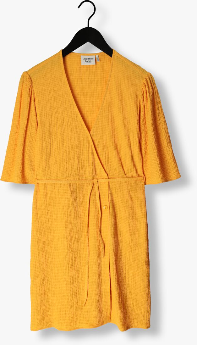 ANOTHER LABEL gele another label mini jurk deja dress s/s