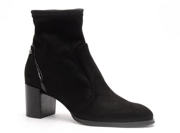 Fugitive boots bottine talons femme gigolo noir