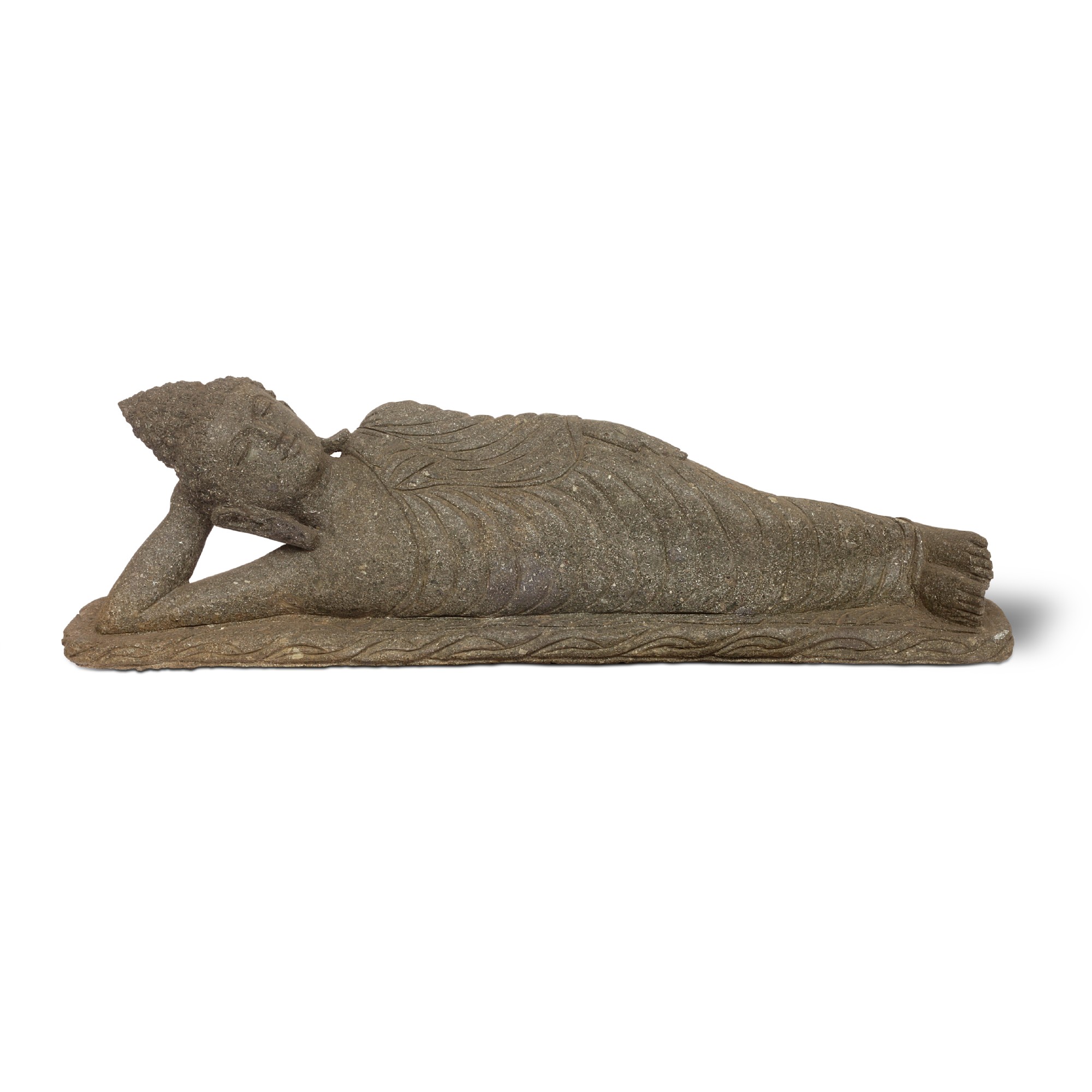 Stein-Skulptur 'Buddha liegend', B 100 cm, H 36 cm, T 18 cm günstig bestellen