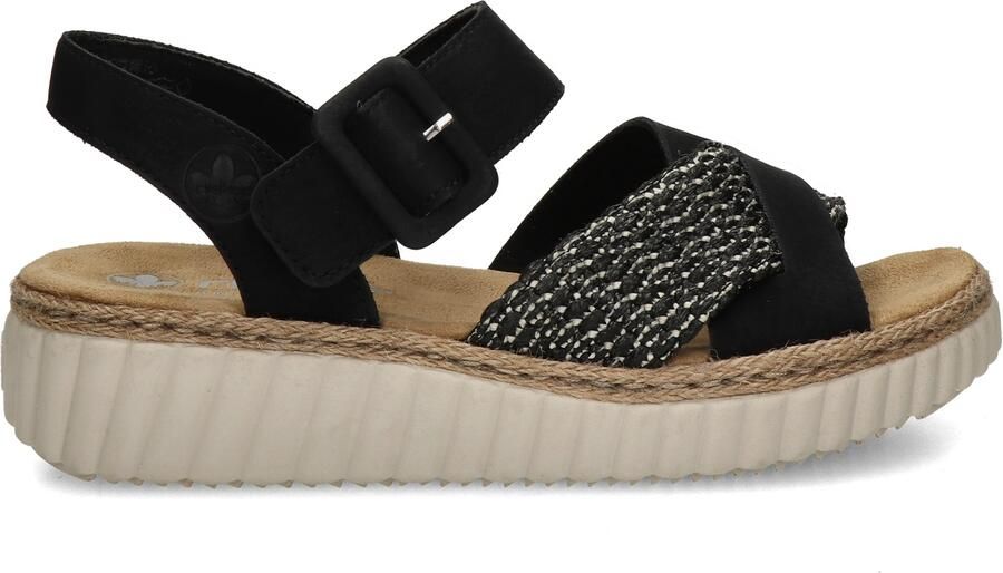 Rieker Sandalen met sleehak Sandalen