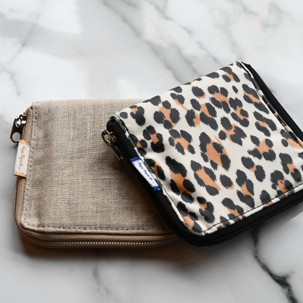 Petit Portefeuille Charlie Leopard