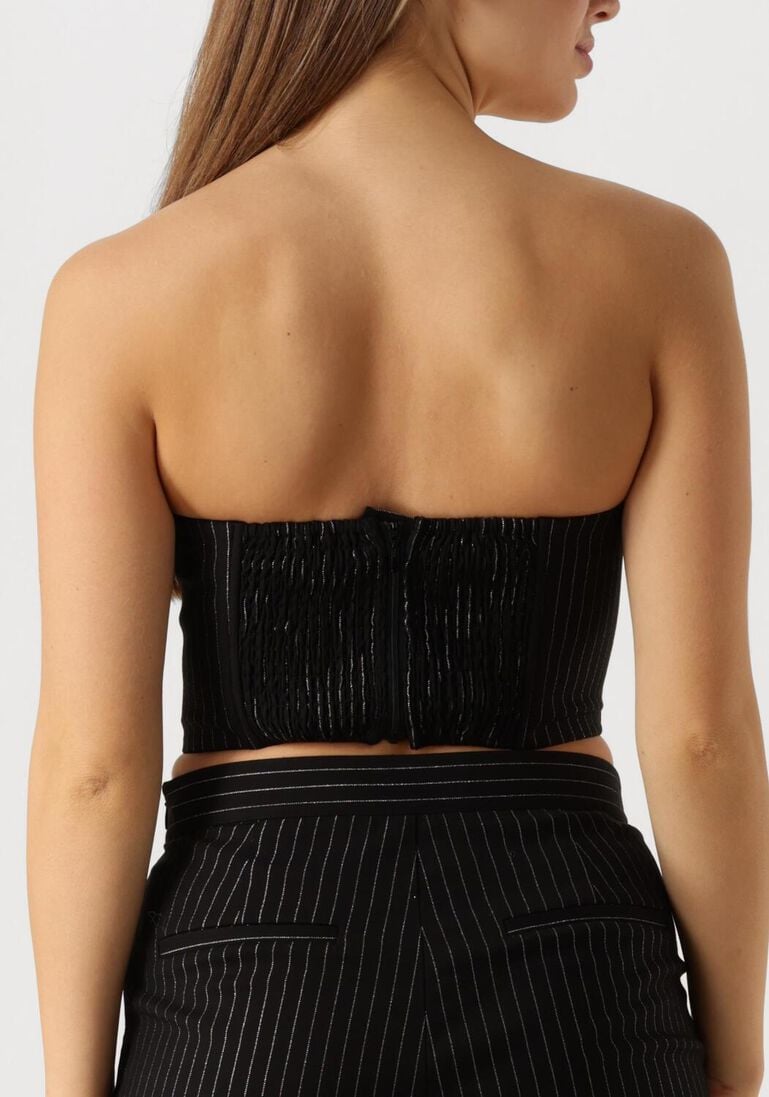 zwarte gestuz top caylinagz corsage