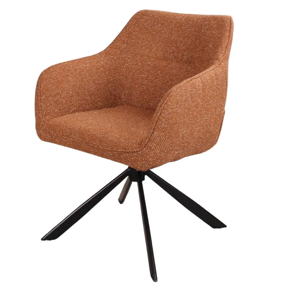 DS4U - Seff armstoel terugdraai - roestbruin
