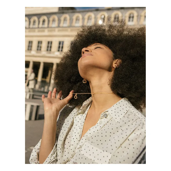 Louise Damas Pendentif Charlotte | Doré