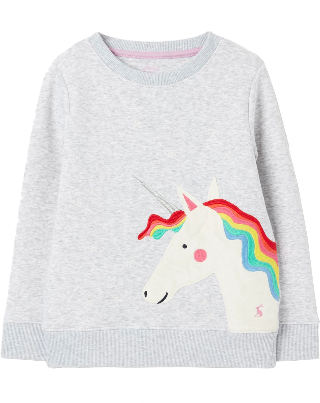 Sweatshirt MACKENZIE HORSE in grau