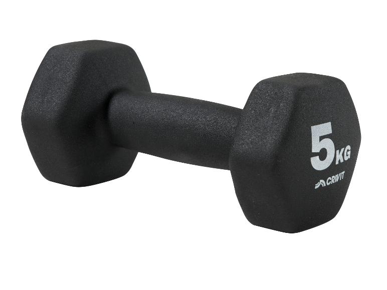 Hexagon dumbbells 2x 5 kg