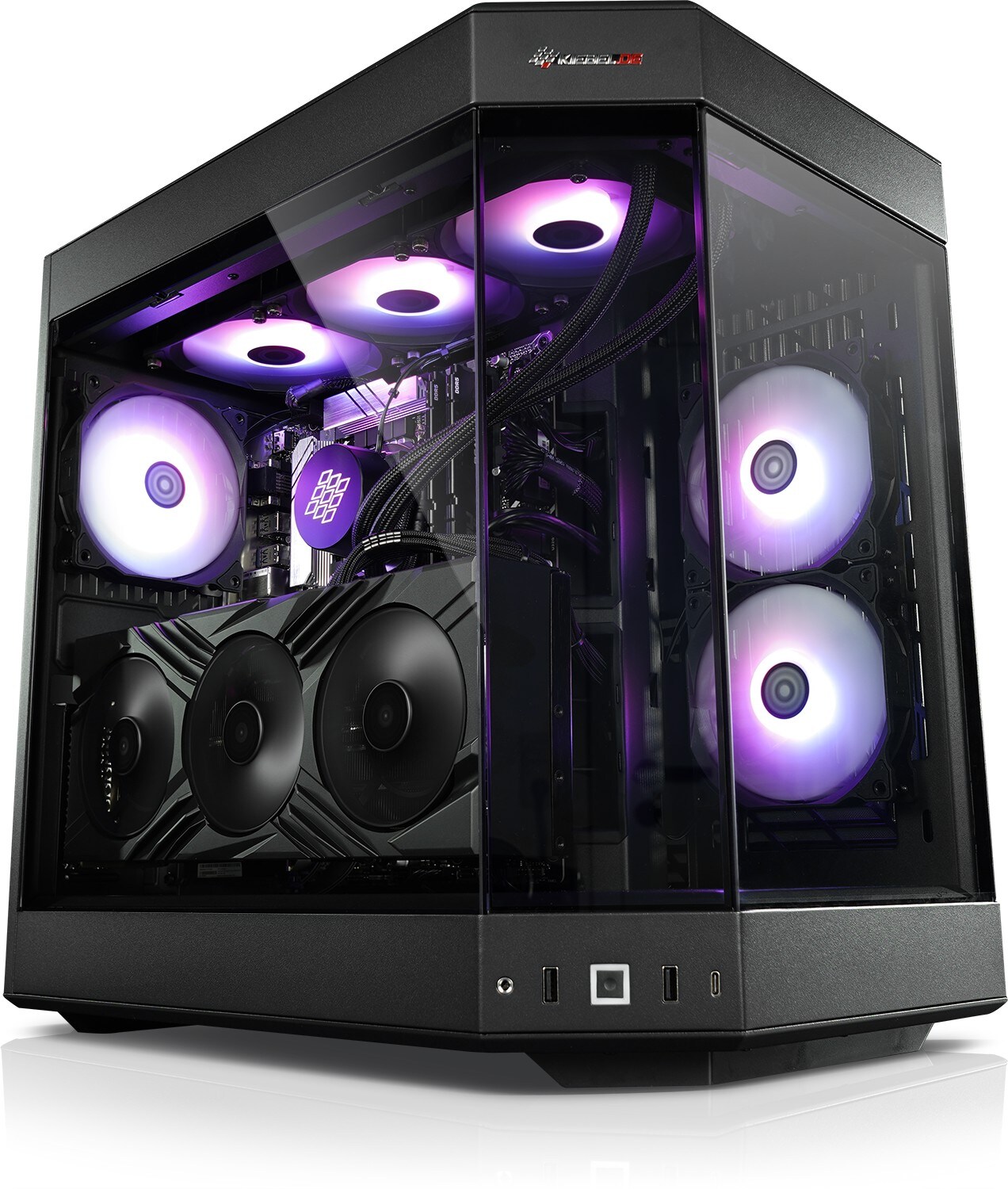 Gaming PC Poseidon 14 Intel Core i9-14900KF, 64GB DDR5, NVIDIA RTX 4080 Super 16 GB, 2TB SSD, Windows 11