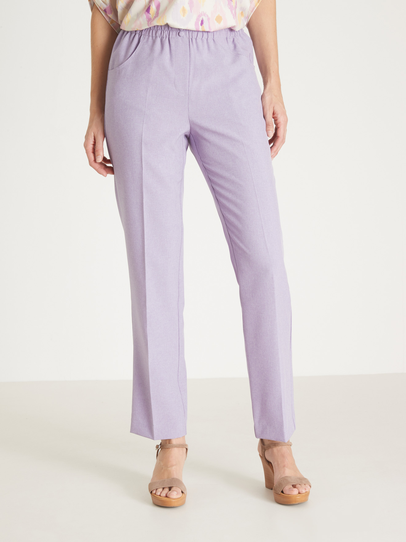 Pantalon élastiqué entrejambe 69cm
