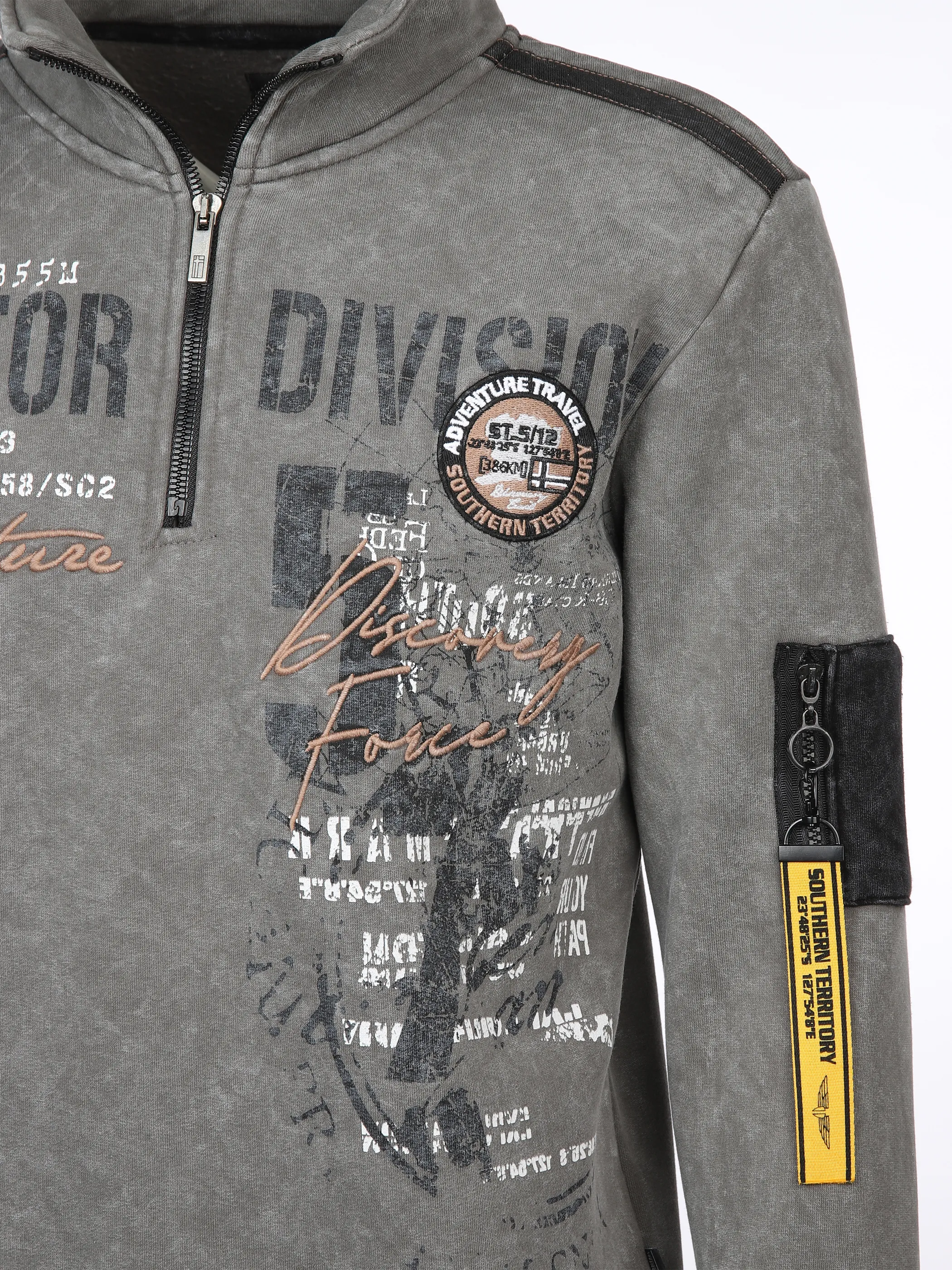 Herren Sweattroyer mit Print