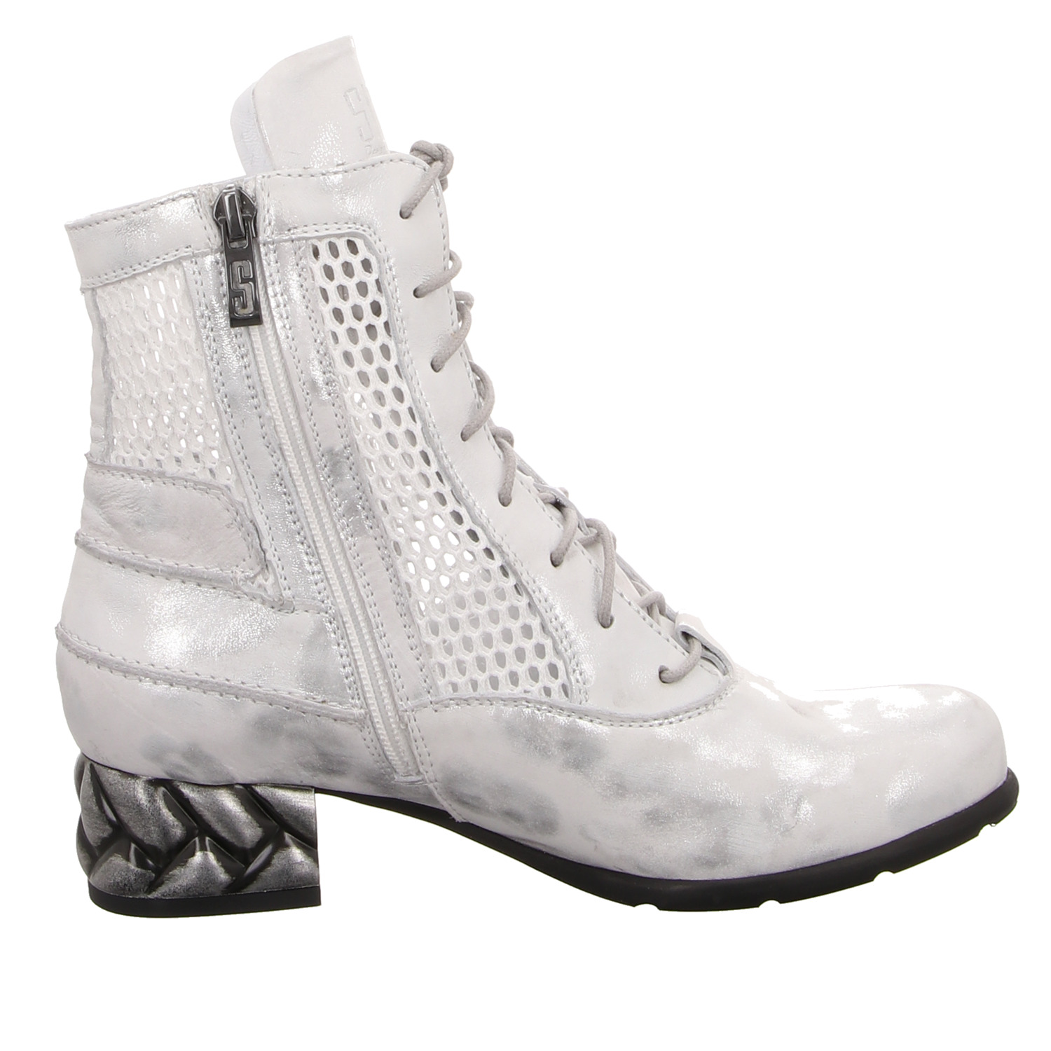 Simen Stiefelette silber gold/silber/bronce