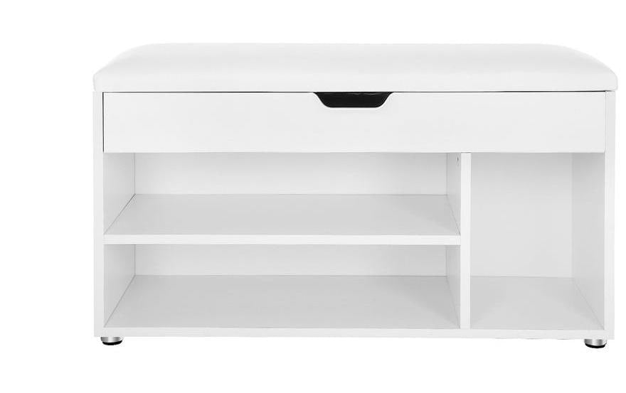 VASAGLE Sitzbank »80 x 44 cm, Weiss«