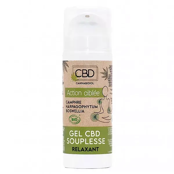 CBD Gel Souplesse Relaxant Bio 30ml
