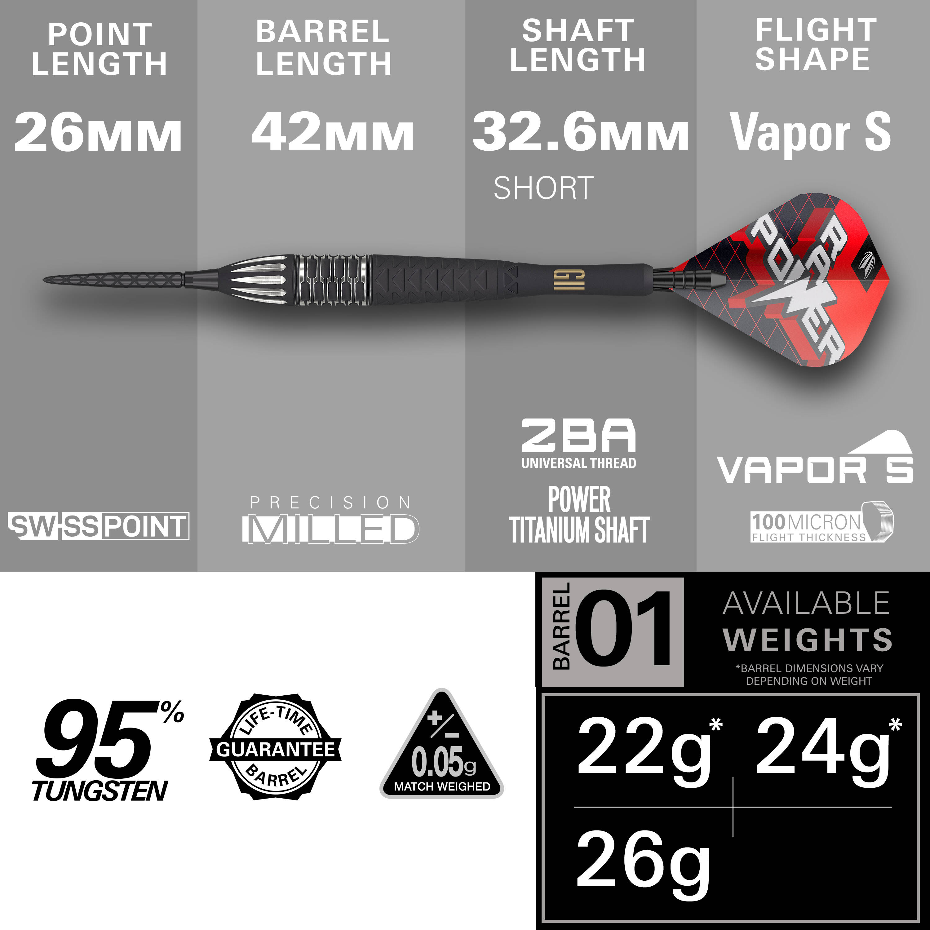 Target - Swiss Point - Phil Taylor 9Five GEN 11 - Steeldart