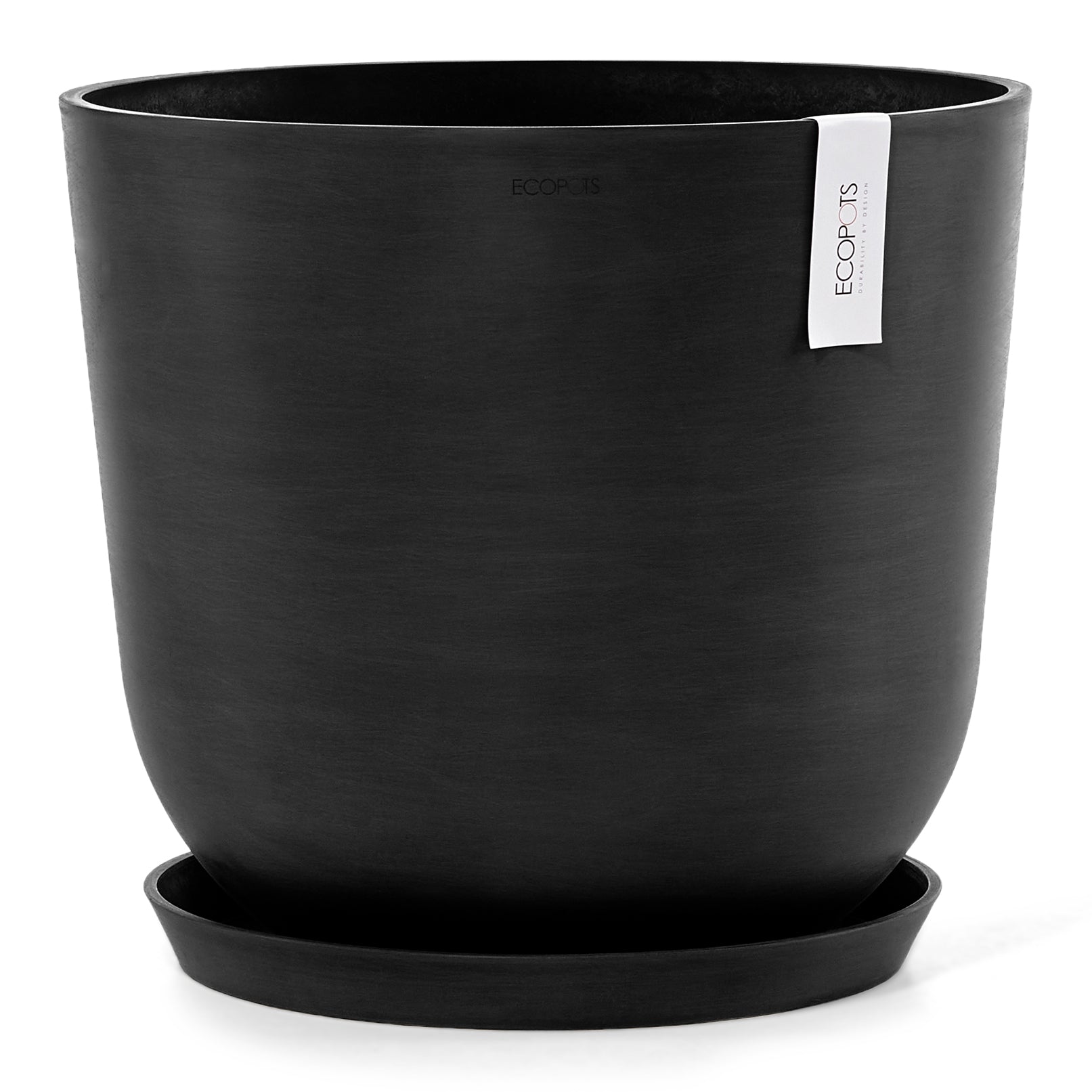 Ecopots Oslo Bloempot Ã 45 cm - Donkergrijs