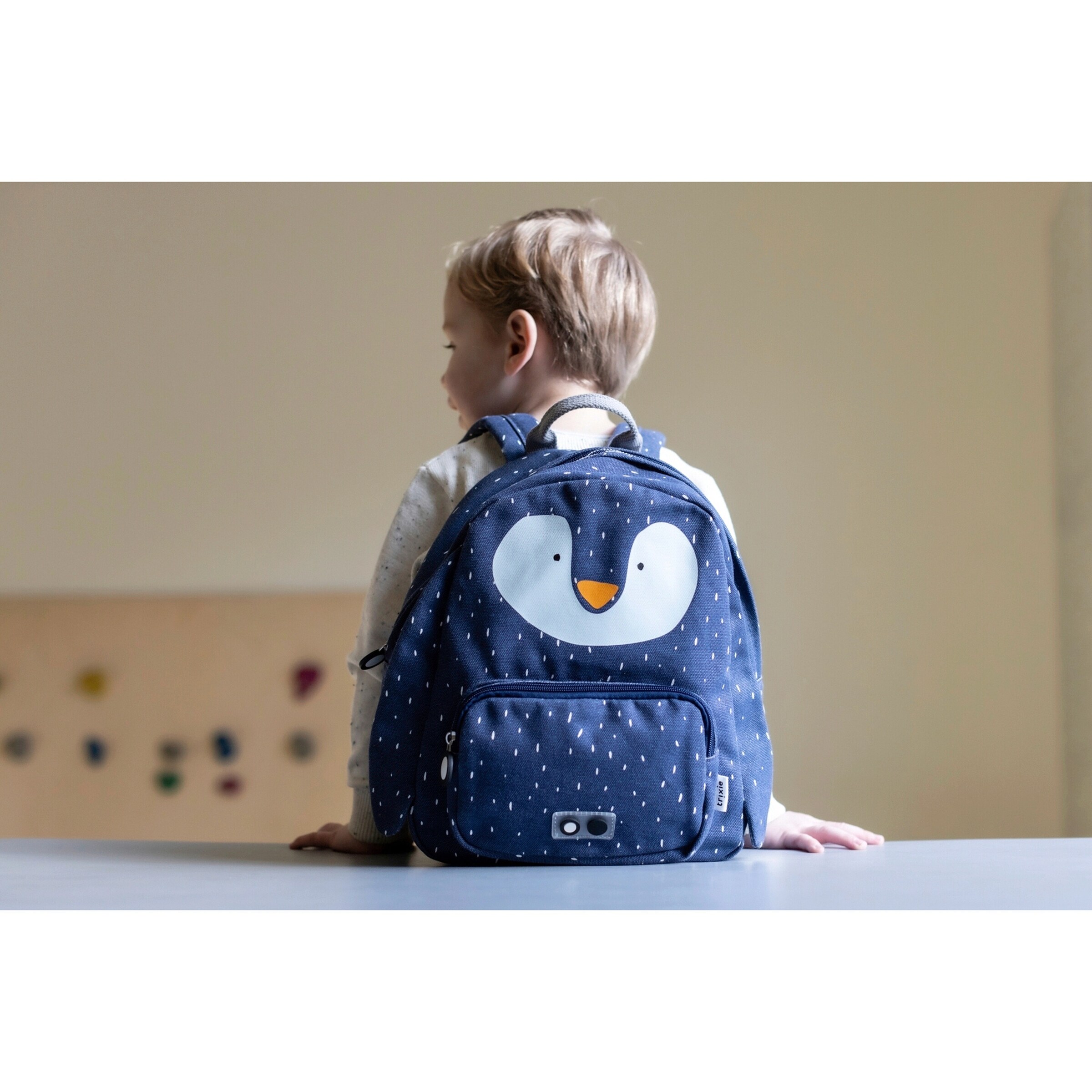 trixie Kindergartenrucksack dunkelblau - Mr. Penguin