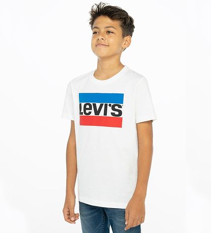 Levis T-Shirt - Logo - Weiß