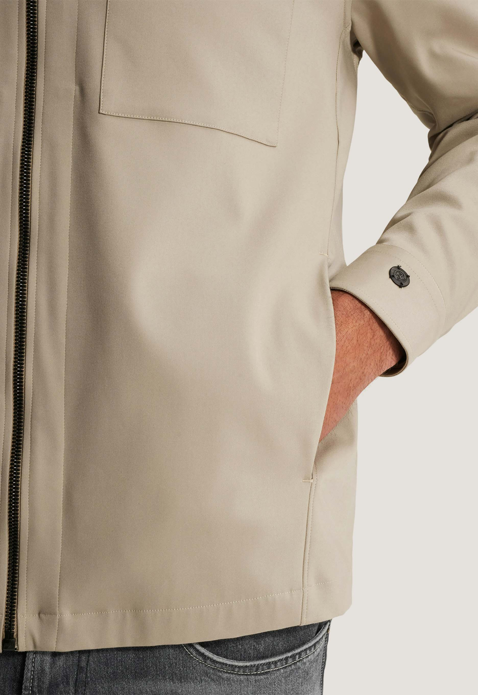 Cast Iron Tech Stretch Overshirt