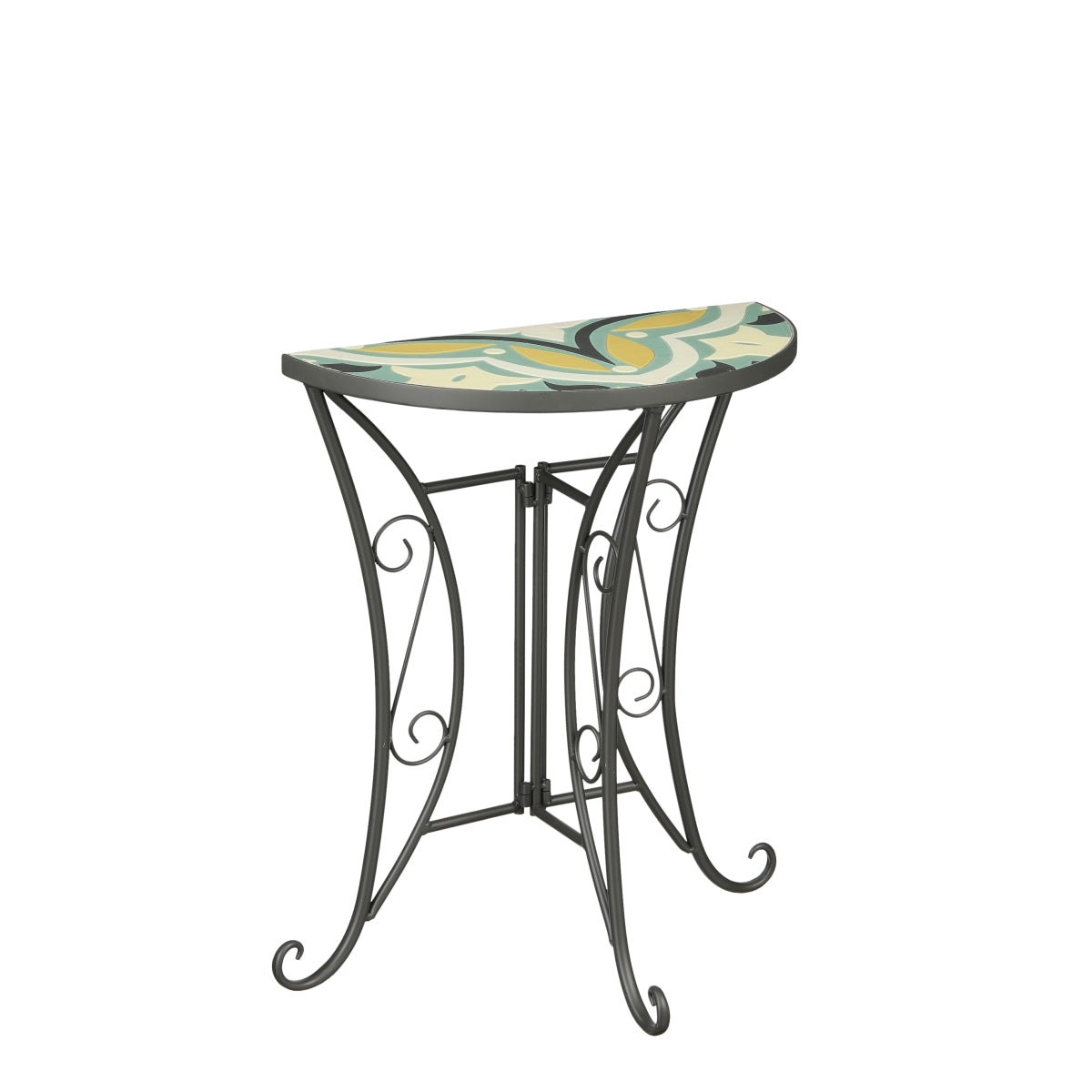 Mica decorations table de jardin tristan - 63x32.5x71 cm - le fer - vert