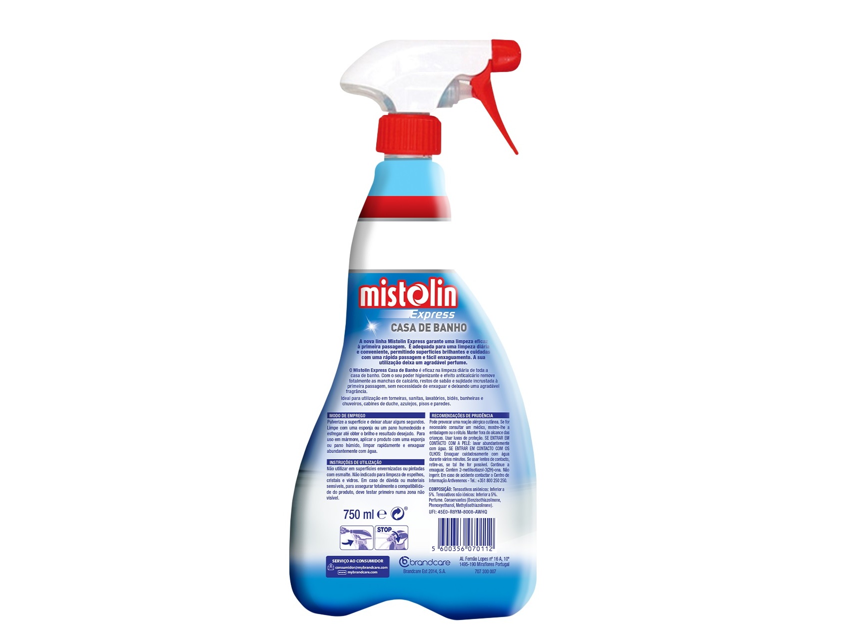 MULTISUPERFÍCIES EXPRESS CASA BANHO MISTOLIN 750ML