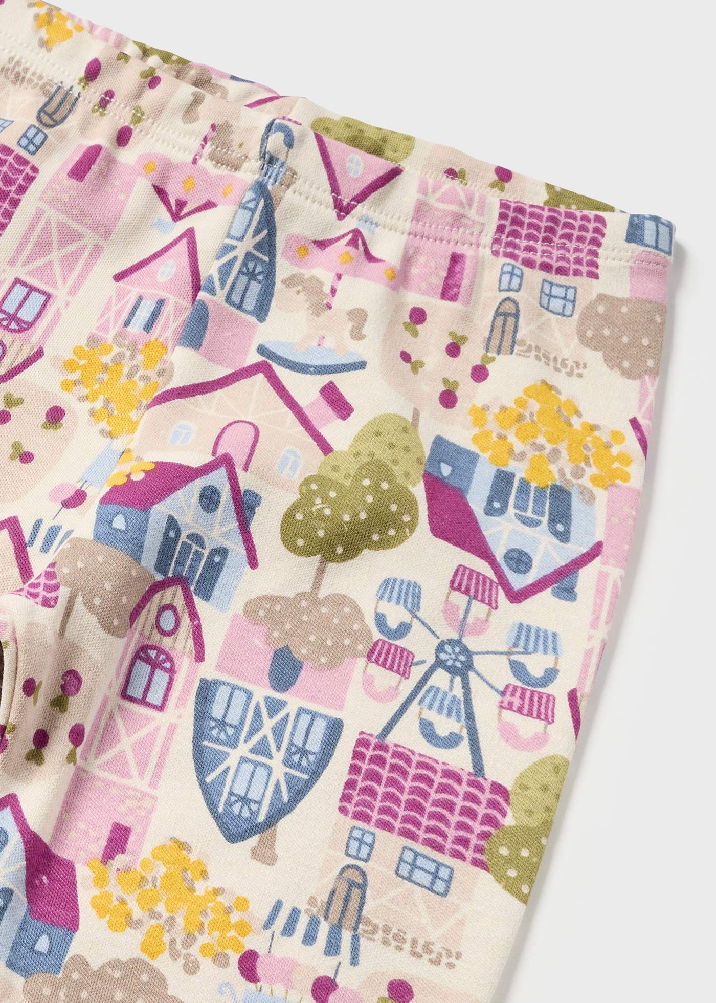 Conjunto de duas peças estampadas para bebê da Better Cotton