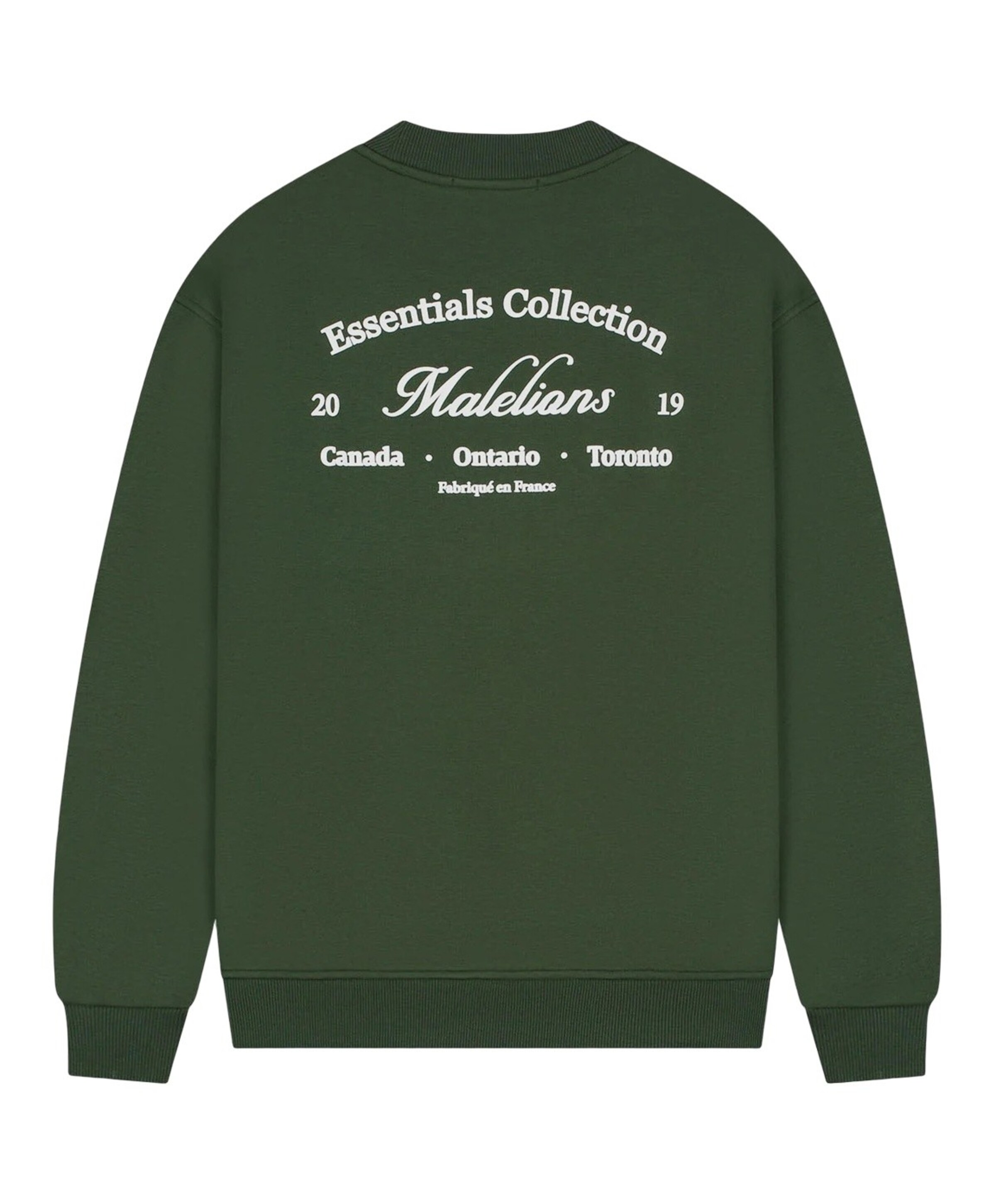 Malelions Heren sweater groen