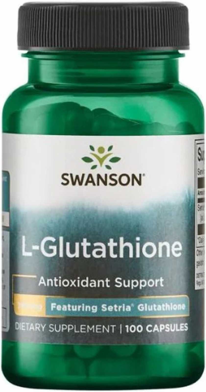 Swanson L-Glutationa 100 mg 100 Cápsulas
