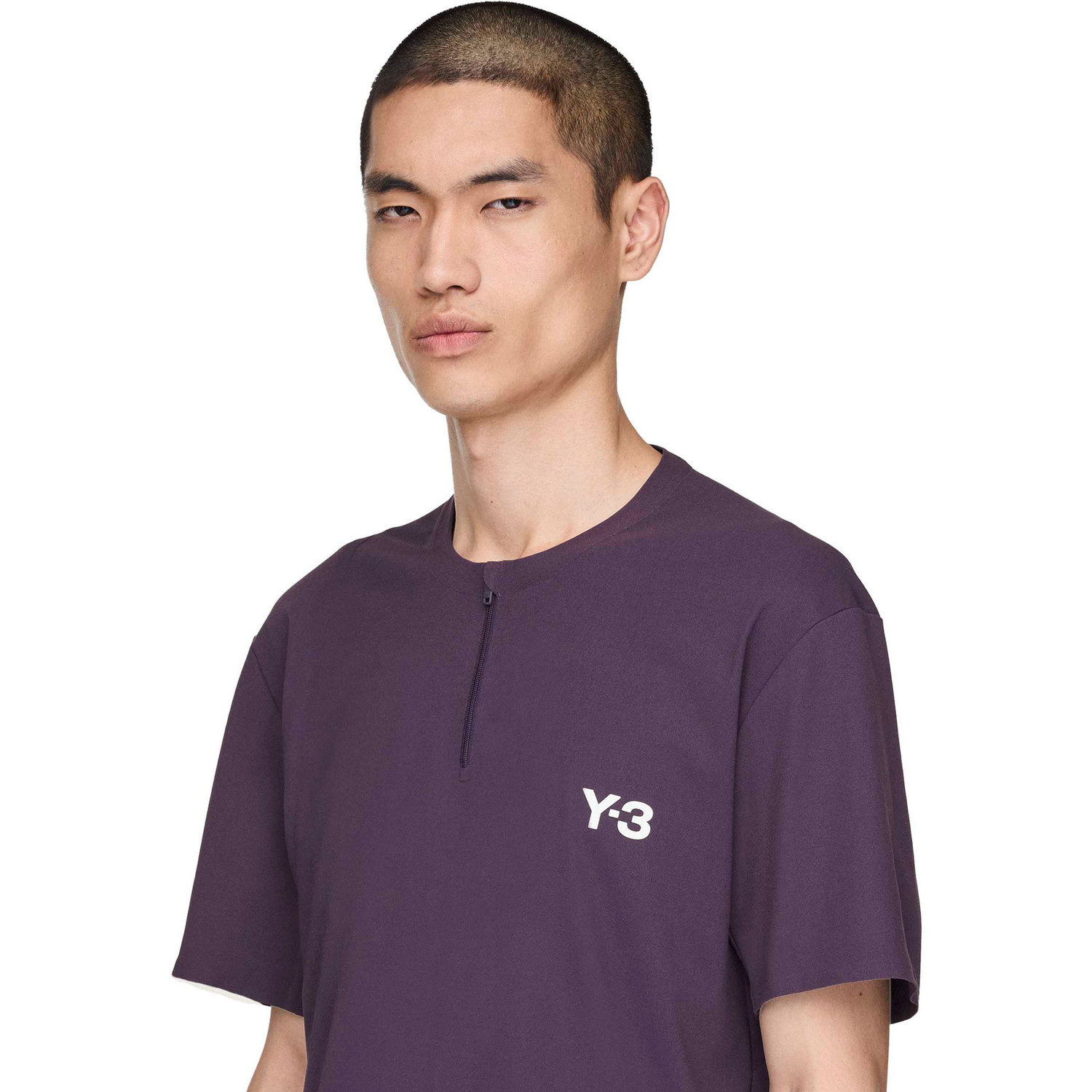 adidas Y-3 Zip Tee
