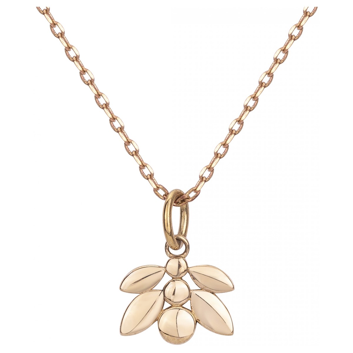 Collier mono-motif en Plaqué Or