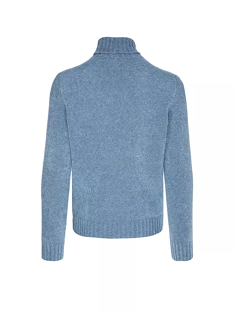 GRAN SASSO Rollkragenpullover hellblau