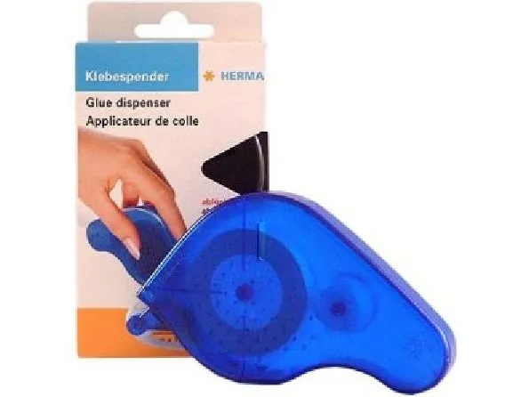 HERMA - Dispenser - håndholdt - transparent blå