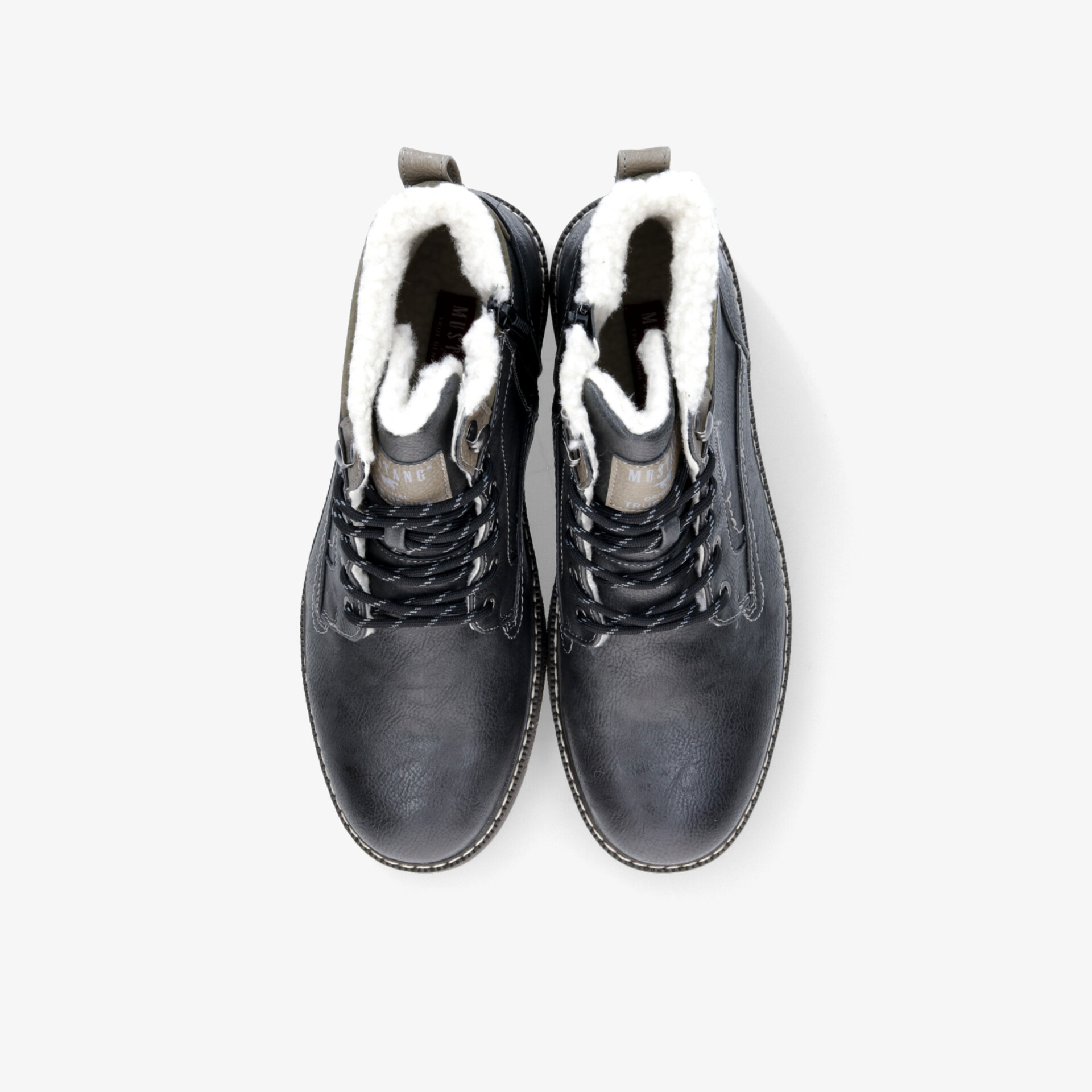 MUSTANG Herren Winterstiefel grau