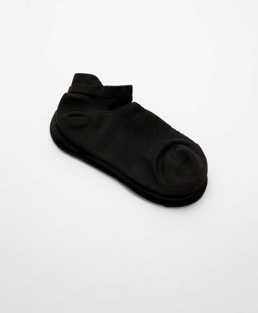 3 pares de meias esportivas de poliamida para tênis