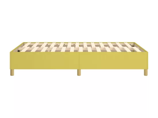 Sommier tapissier Vert 120x200 cm Tissu