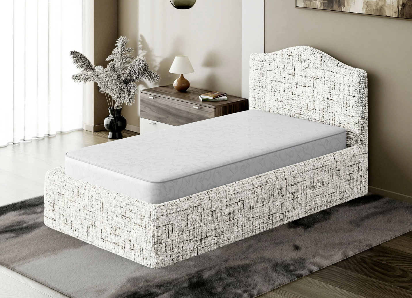 Stretchbezug für Boxspringbett in Mikrofaser-Qualität