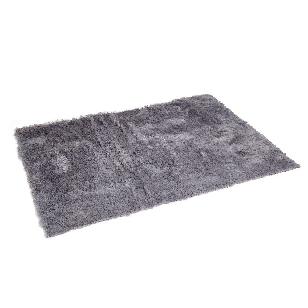 Tapis Shaggy 130x190cm polyester 3 coloris