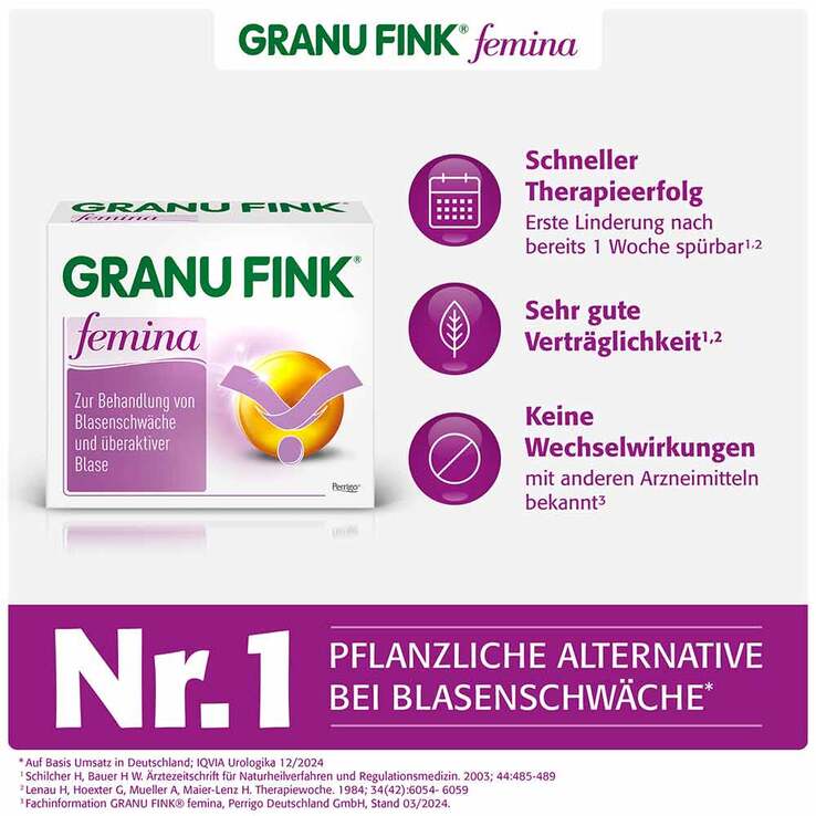 GRANU FINK® femina Kapseln, 30 St