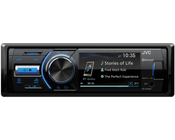 JVC KD-X560BT - Digital modtager - display - 3