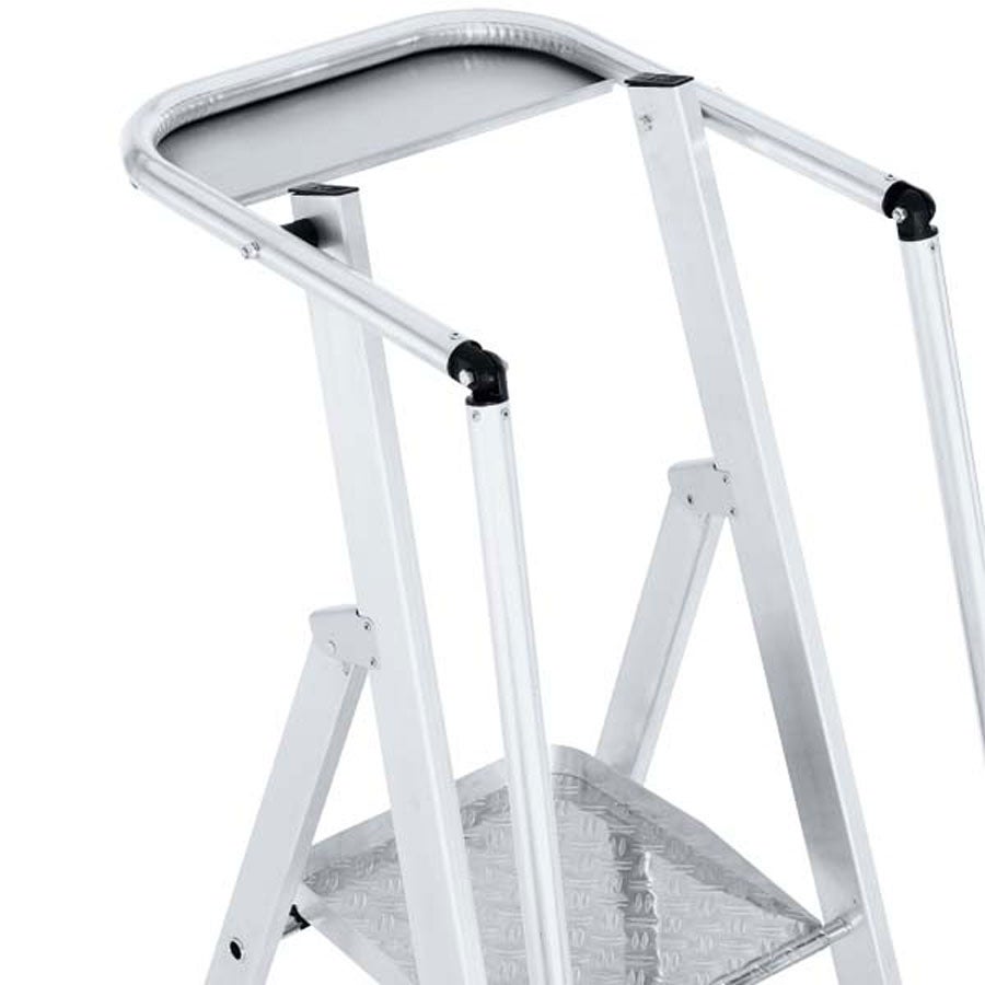 Zarges ZAP Safemaster S trap met groot platform, 9 treden