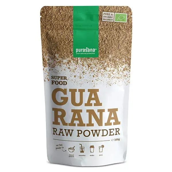 Purasana Guaraná em Pó Orgânico 100g