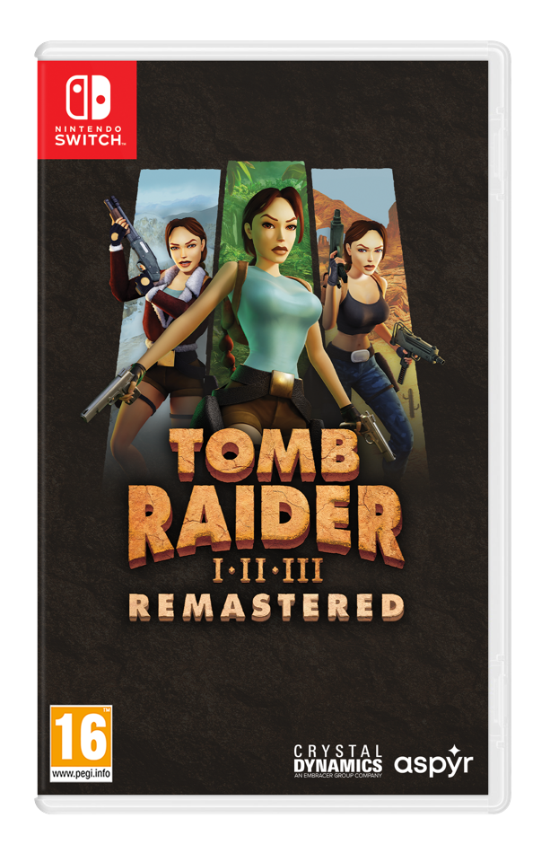 Tomb Raider I-III Remastered- Nintendo Switch