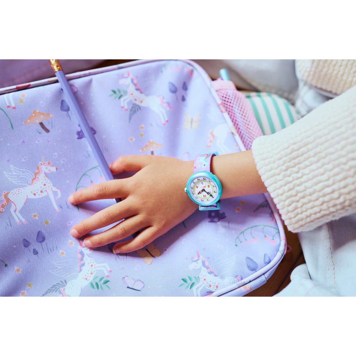 Montre Flik Flak fille Magical unicorn