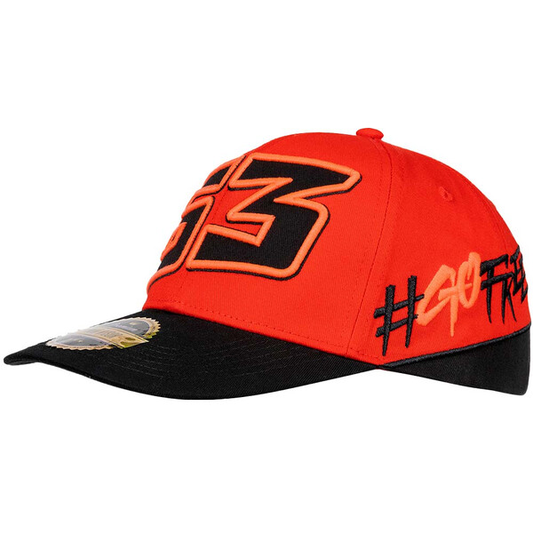 VR46 - Casquette Francesco Bagnaia 63 Rouge